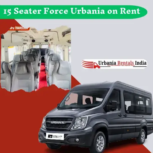 15 Seater Force Urbania on Rent