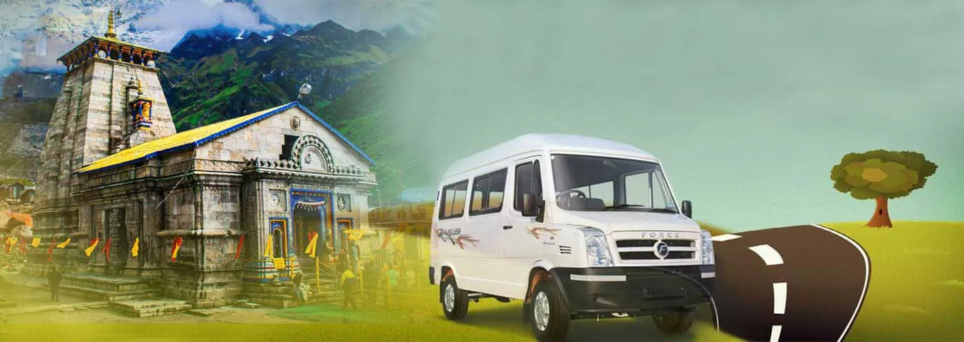 Delhi to Char Dham Yatra by Luxury Tempo Traveller
