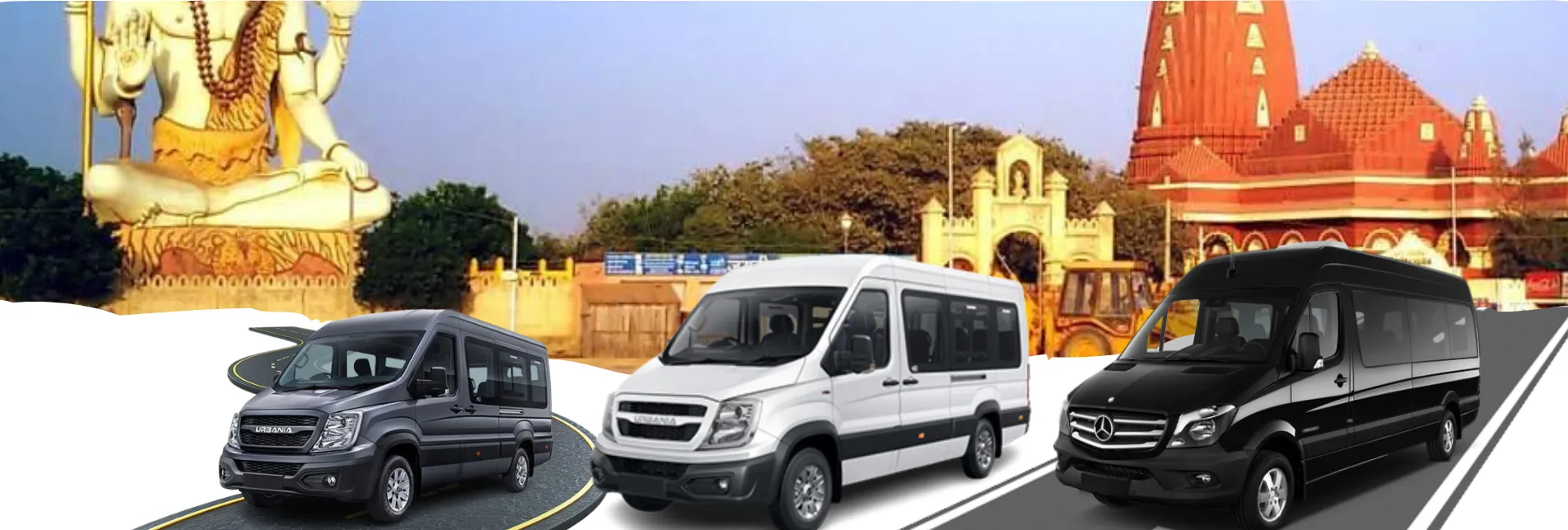Delhi to Nageshwar Force Urbania Tempo Traveller Hire 2