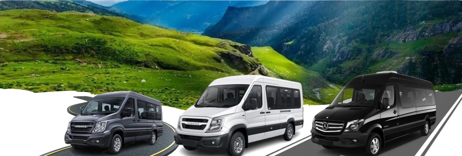 Delhi to Tirthan Valley Force Urbania Tempo Traveller Hire 3