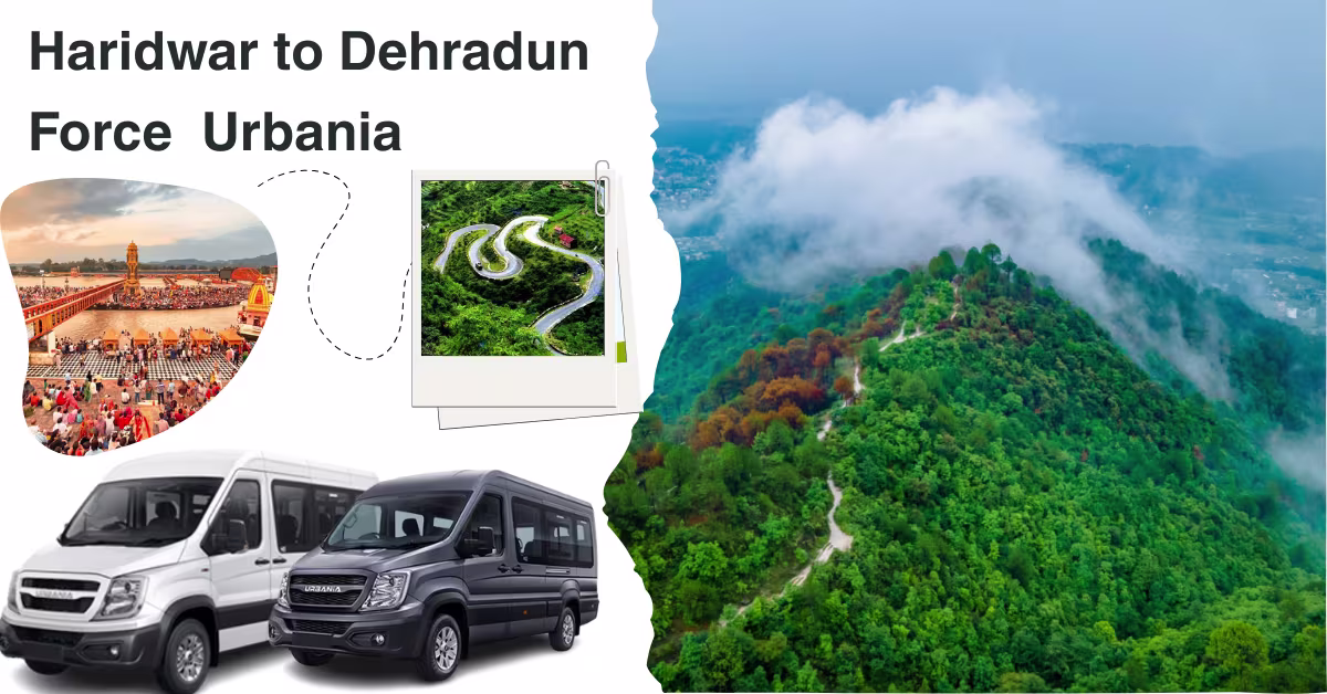 Haridwar to Dehradun Force Urbania Tempo Traveller Hire 2