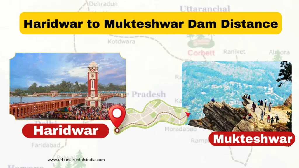 Haridwar to Mukteshwar Distance 1